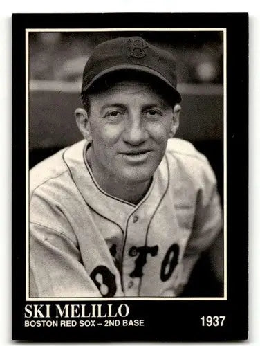 1991 Conlon Collection TSN #81 Ski Melillo Boston Red Sox Baseball C ID:52928 - Baseball Card Single
