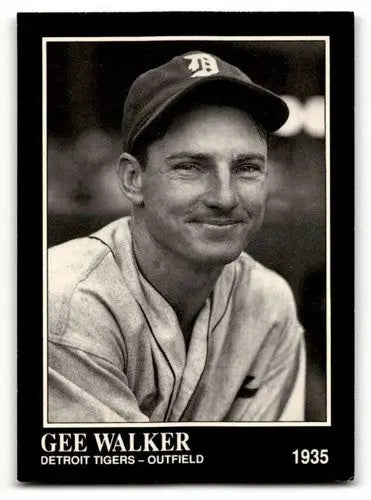 1991 Conlon Collection TSN #87 Gee Walker Detroit Tigers Baseball Ca ID:52925 - Baseball Card Single