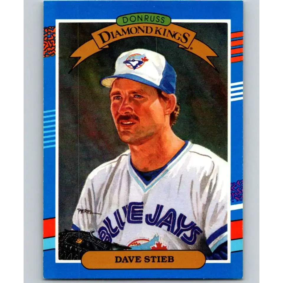 1991 Donruss #1 Dave Stieb DK NM-MT Toronto Blue Jays Baseball Card - Baseball Card Single
