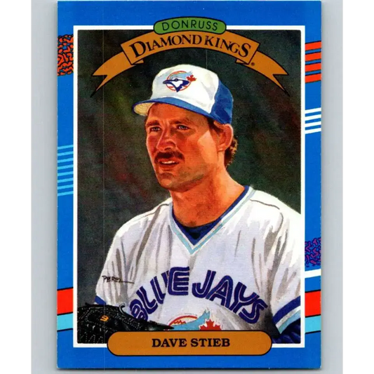 1991 Donruss #1 Dave Stieb DK NM-MT Toronto Blue Jays Baseball Card - Baseball Card Single