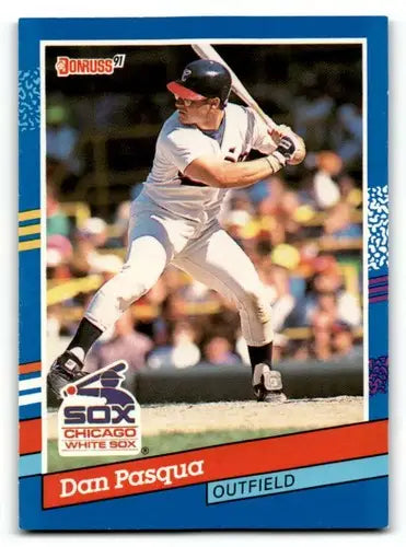 1991 Donruss #103 Dan Pasqua Chicago White Sox Baseball Cards EX/NM ID:57664 - Baseball Card Single