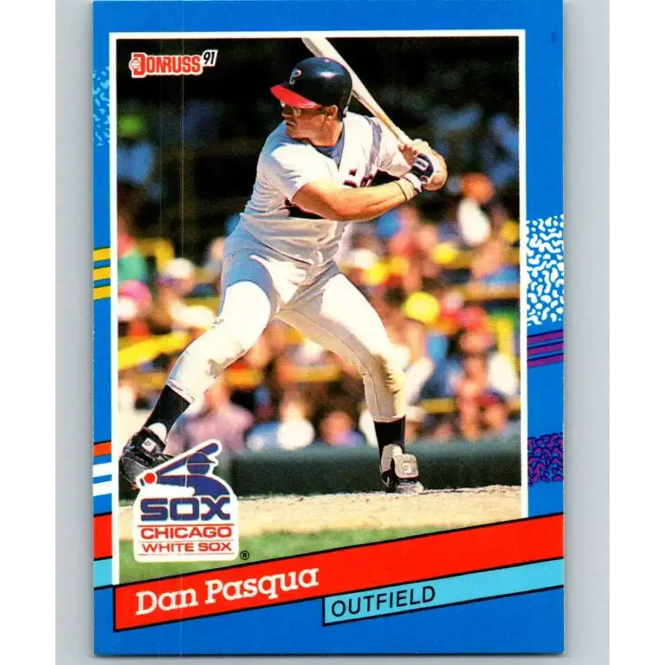 1991 Donruss #103 Dan Pasqua NM-MT Chicago White Sox Baseball Card - Baseball Card Single
