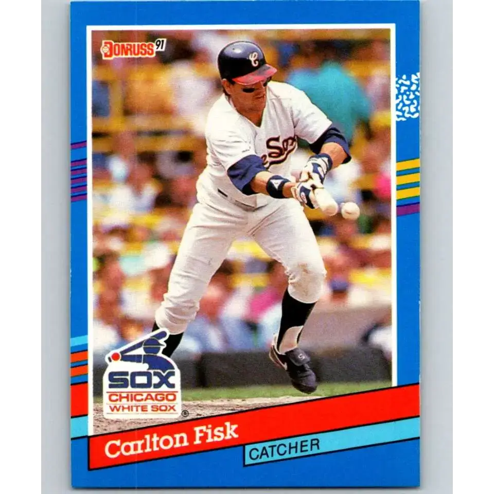 1991 Donruss #108 Carlton Fisk NM-MT Chicago White Sox Baseball Card - Baseball Card Single