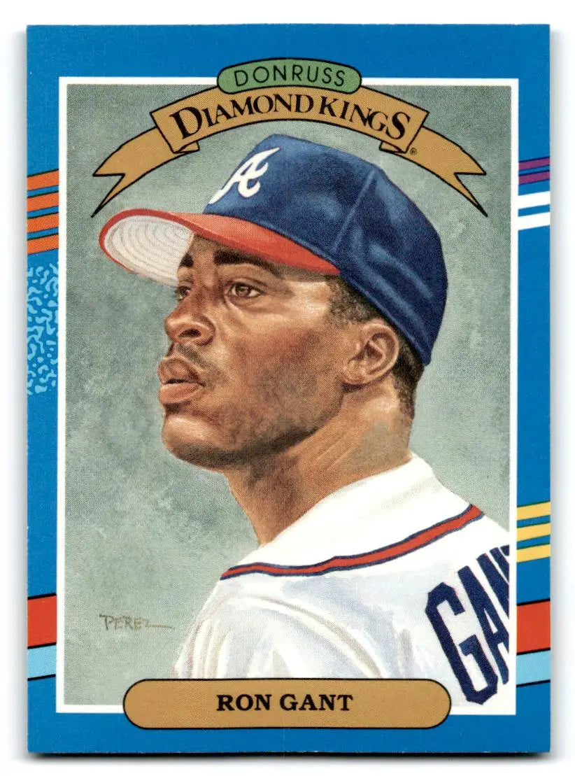 1991 Donruss #10a Ron Gant - Baseball Card Single
