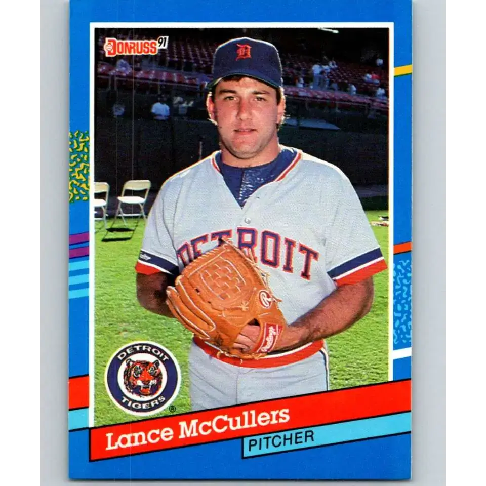 1991 Donruss #133 Lance McCullers NM-MT Detroit Tigers Baseball Card - Baseball Card Single