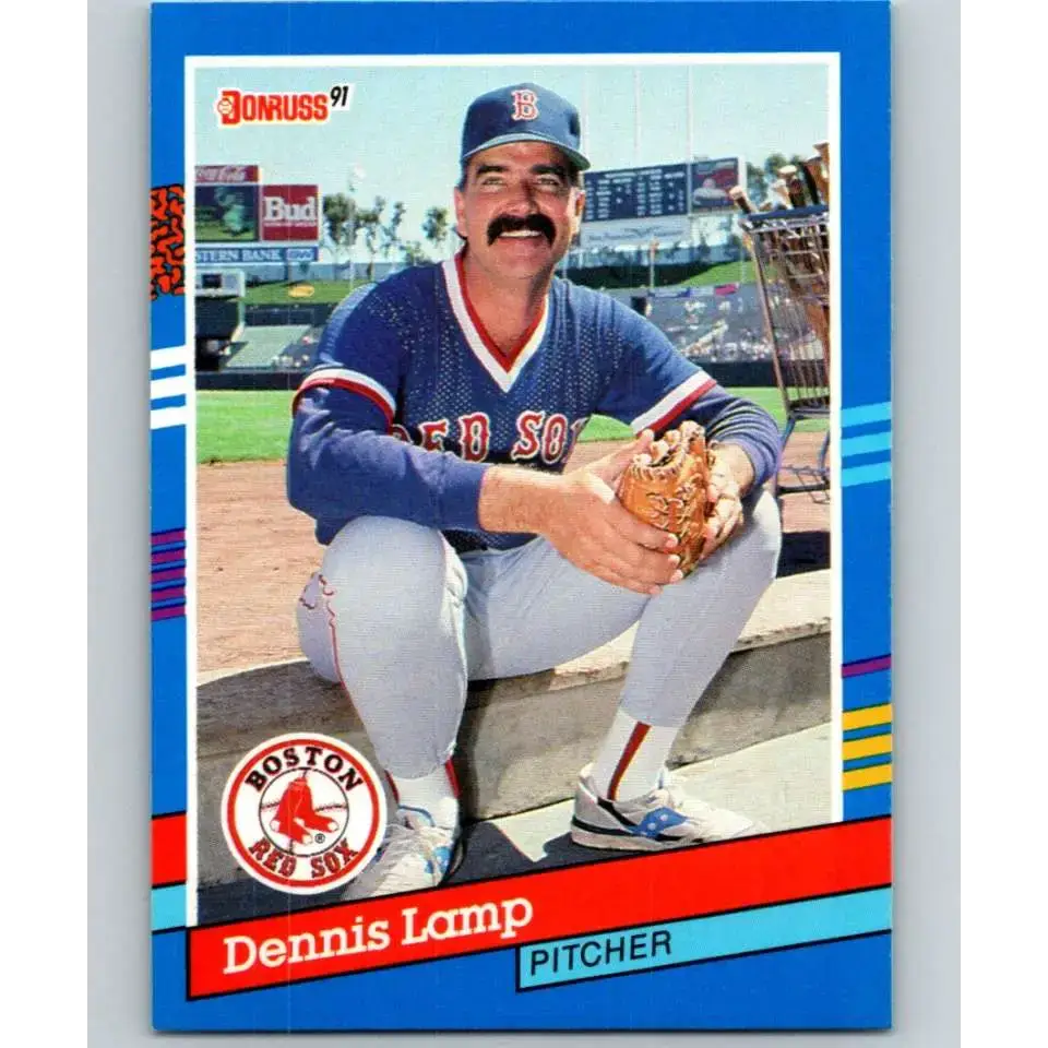 1991 Donruss #138 Dennis Lamp NM-MT Boston Red Sox Baseball Card - Baseball Card Single