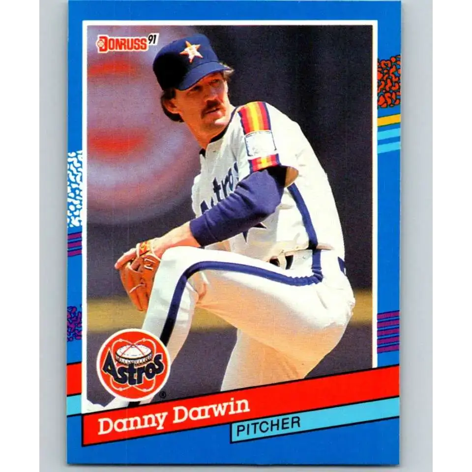 1991 Donruss #165 Danny Darwin NM-MT Houston Astros Baseball Card - Baseball Card Single