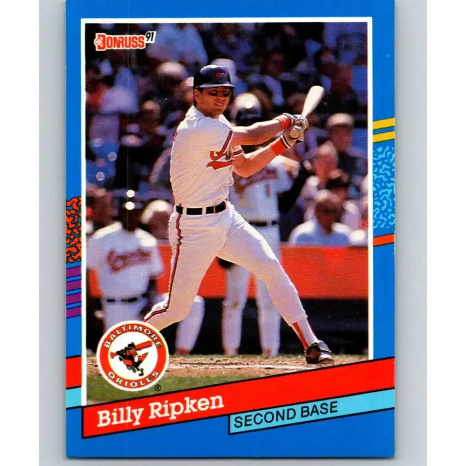 1991 Donruss #167 Billy Ripken NM-MT Baltimore Orioles Baseball Card - Baseball Card Single
