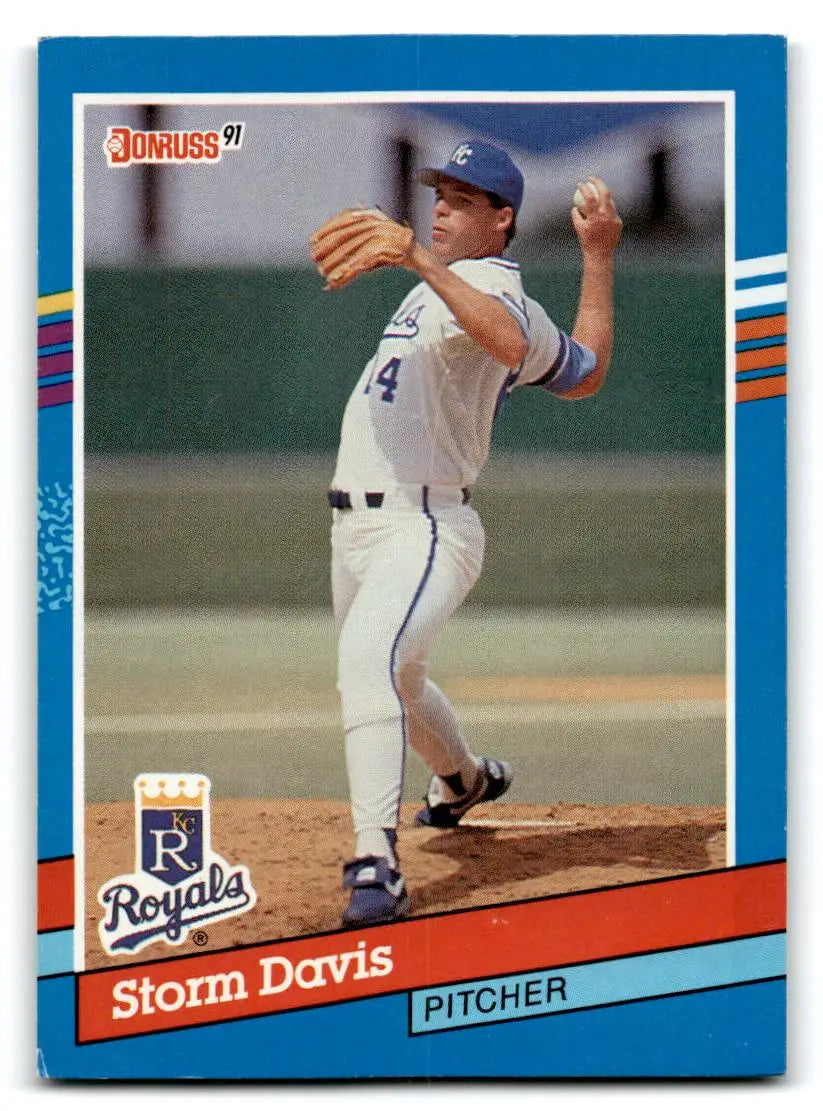1991 Donruss #185b Storm Davis - Baseball Card Single
