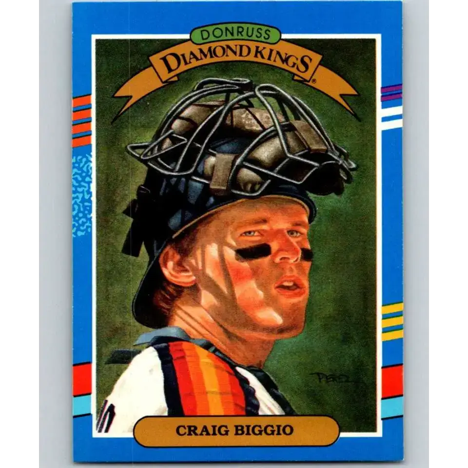 1991 Donruss #2 Craig Biggio DK NM-MT Houston Astros Baseball Card - Baseball Card Single