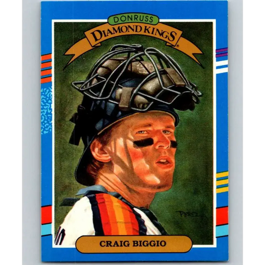 1991 Donruss #2 Craig Biggio DK NM-MT Houston Astros Baseball Card - Baseball Card Single