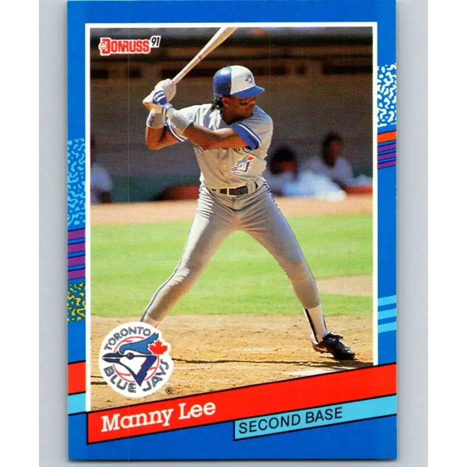 1991 Donruss #211 Manuel Lee NM-MT Toronto Blue Jays Baseball Card - Baseball Card Single
