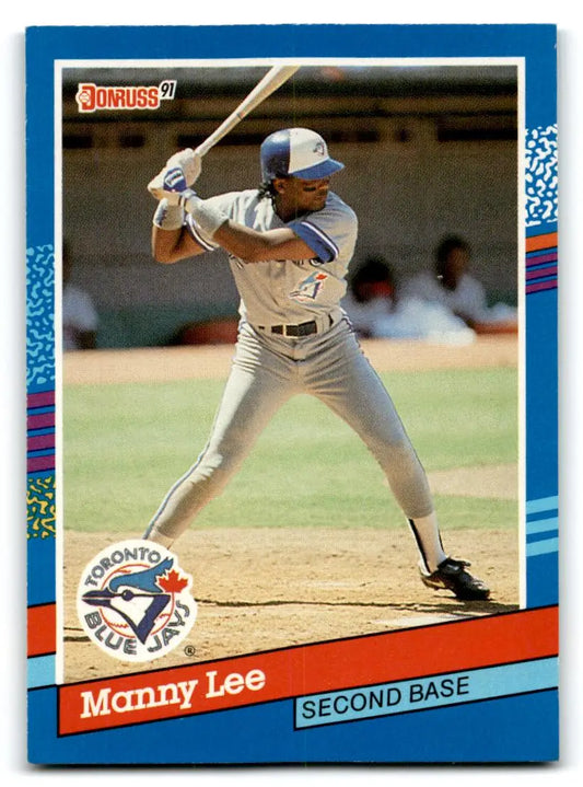 1991 Donruss #211a Manny Lee - Baseball Card Single