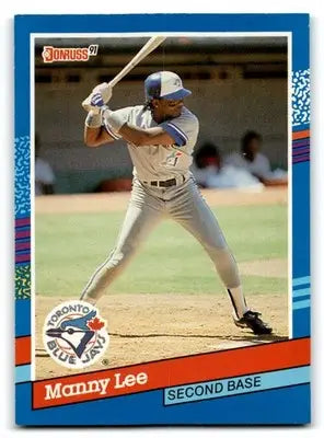 1991 Donruss #211a Manny Lee - Baseball Card Single