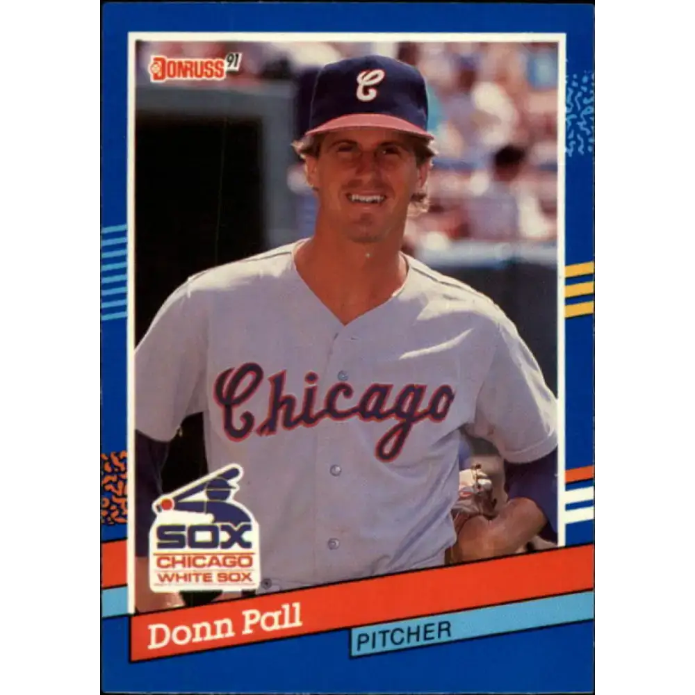 1991 Donruss #215 Donn Pall NM-MT Chicago White Sox Baseball Card - Baseball Card Single