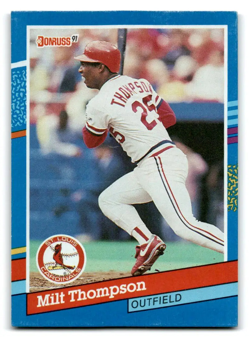 1991 Donruss #225a Milt Thompson - Baseball Card Single
