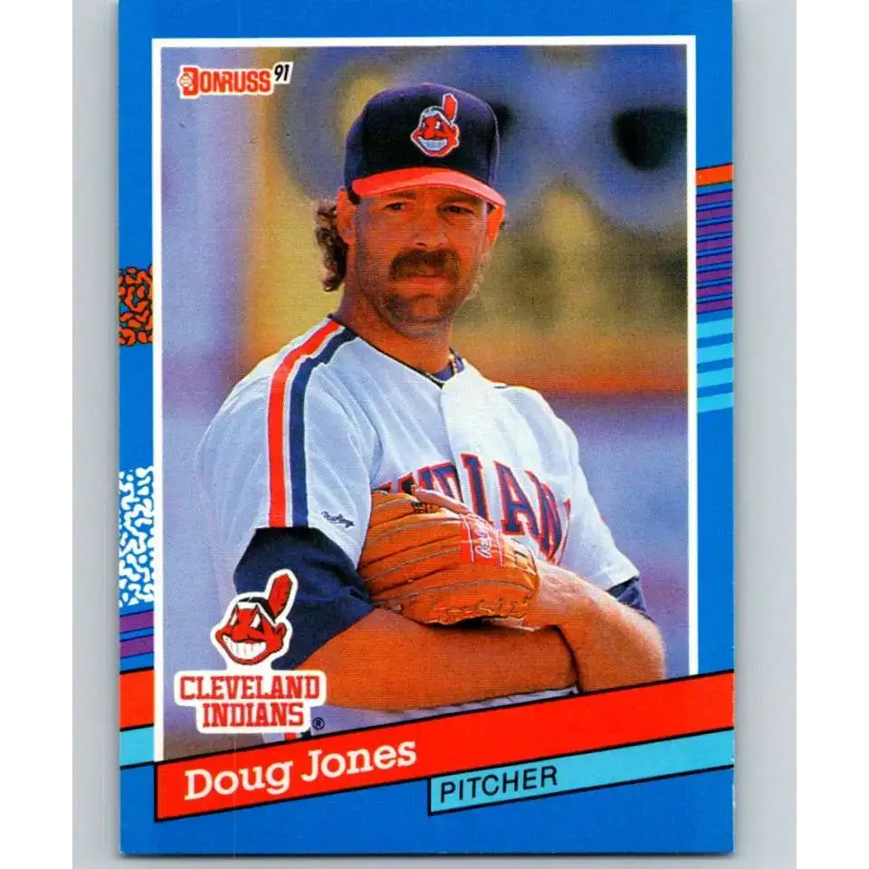 1991 Donruss #232 Doug Jones NM-MT Cleveland Indians Baseball Card - Baseball Card Single