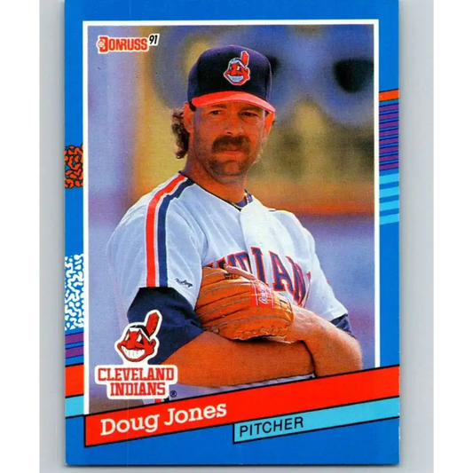1991 Donruss #232 Doug Jones NM-MT Cleveland Indians Baseball Card - Baseball Card Single
