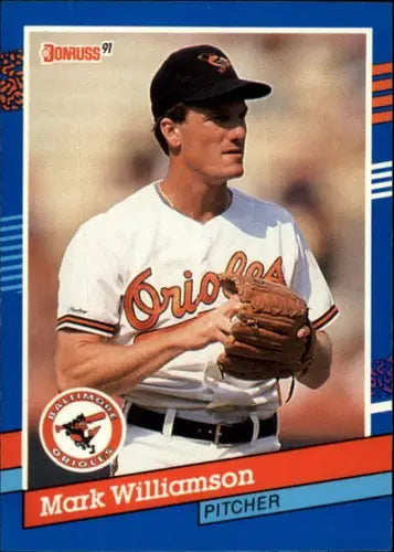 1991 Donruss #238 Mark Williamson NM-MT Orioles - Baseball Card Single