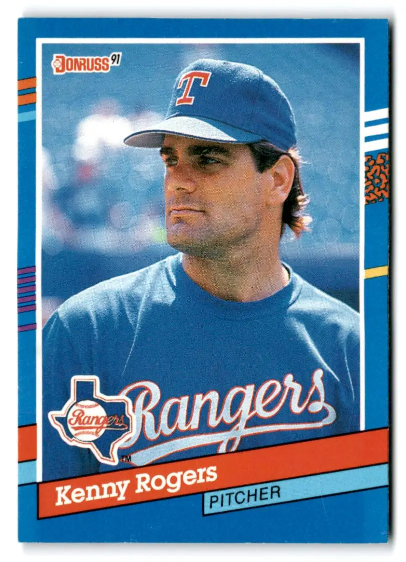 1991 Donruss #258 Kenny Rogers - Baseball Card Single