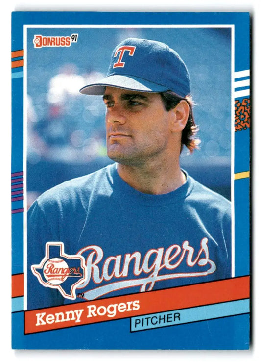 1991 Donruss #258 Kenny Rogers - Baseball Card Single