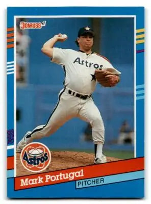 1991 Donruss Mark Portugal baseball card 268a Mark Portugal collectible memorabilia