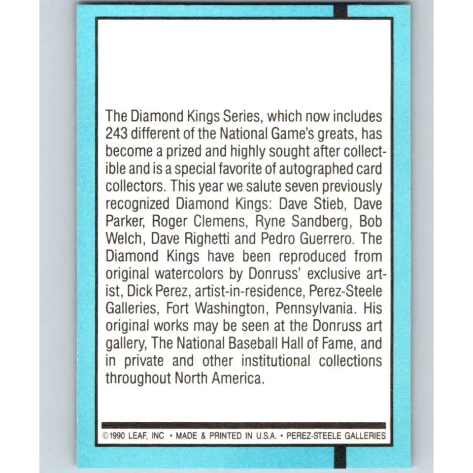 1991 Donruss #27 Checklist 1-27 DK NM-MT Checklist Baseball Card - Baseball Card Single