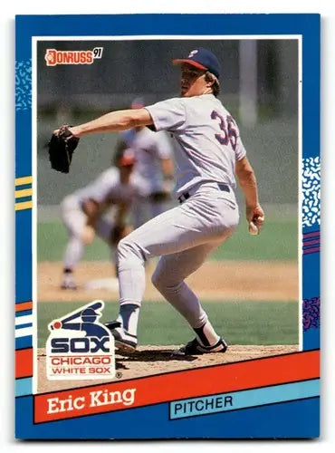 1991 Donruss #271 Eric King Chicago White Sox Baseball Cards EX/NM ID:57732 - Baseball Card Single