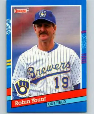 1991 Donruss #272 Robin Yount NM-MT Brewers - Baseball Card Single