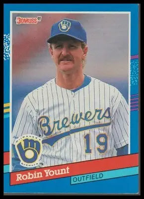 1991 Donruss #272b Robin Yount