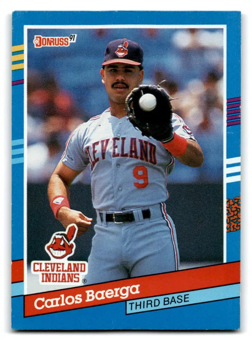 1991 Donruss #274a Carlos Baerga - Baseball Card Single