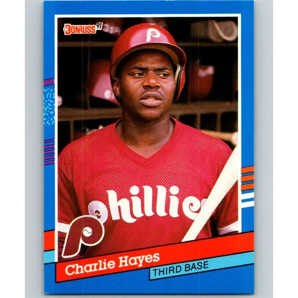 1991 Donruss #278 Charlie Hayes NM-MT Philadelphia Phillies Baseball Card - Baseball Card Single