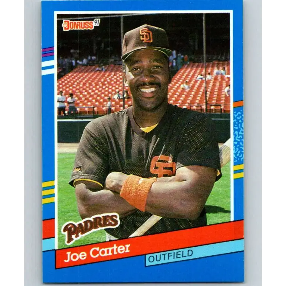 1991 Donruss #298 Joe Carter NM-MT San Diego Padres Baseball Card - Baseball Card Single