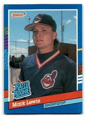 1991 Donruss #29b Mark Lewis - Baseball Card Single