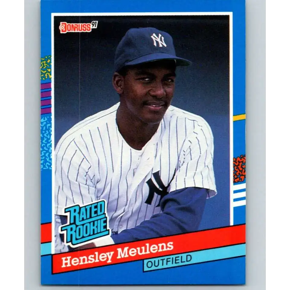 1991 Donruss #31 Hensley Meulens RR NM-MT New York Yankees Baseball Card - Baseball Card Single
