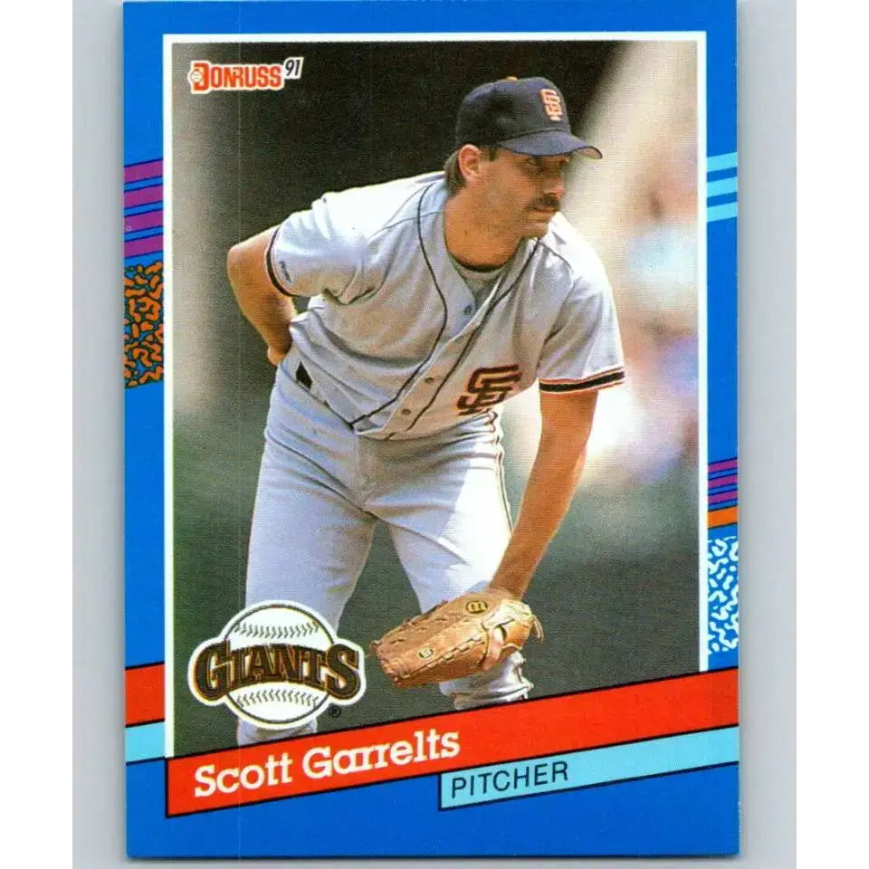 1991 Donruss #311 Scott Garrelts NM-MT San Francisco Giants Baseball Card - Baseball Card Single