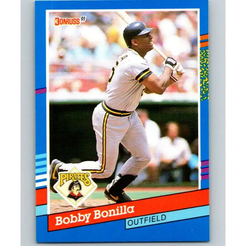 1991 Donruss #325 Bobby Bonilla NM-MT Pittsburgh Pirates Baseball Card - Baseball Card Single