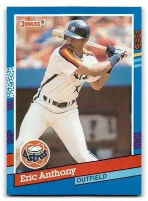 1991 Donruss #333b Eric Anthony - Baseball Card Single