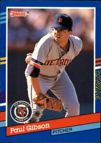 1991 Donruss #353 Paul Gibson NM-MT Tigers - Baseball Card Single
