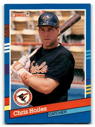 1991 Donruss #358 Chris Hoiles Baltimore Orioles Baseball Cards EX/N ID:57701 - Baseball Card Single