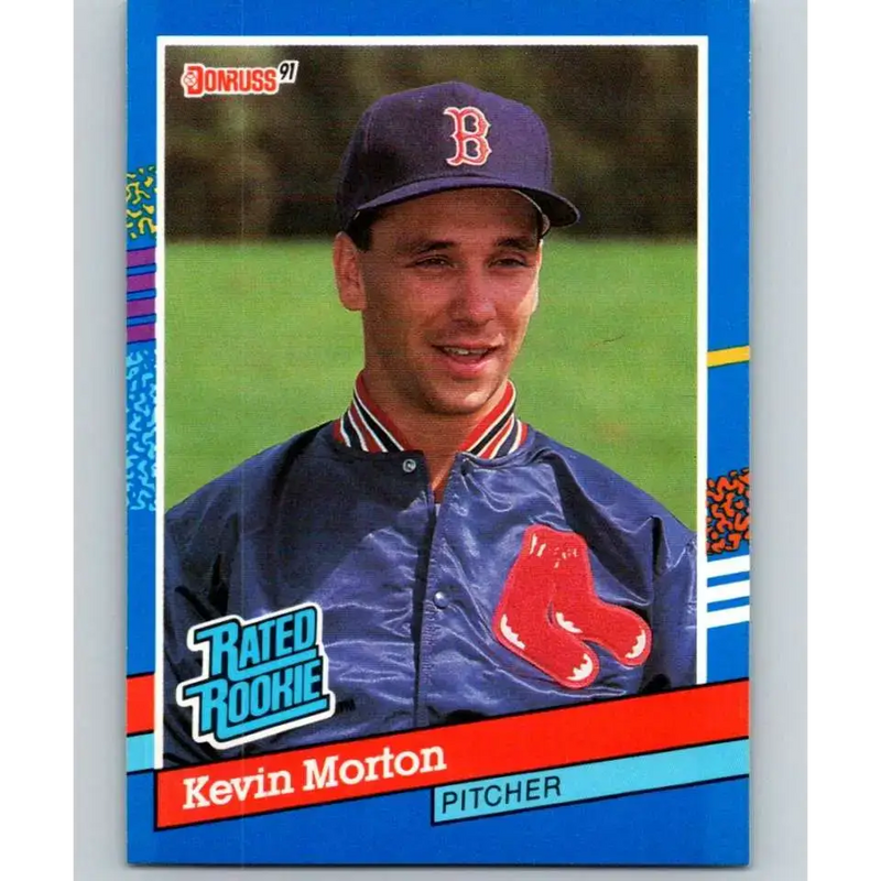1991 Donruss #37 Kevin Morton RR NM-MT RC Rookie Boston Red Sox Baseball Card - Baseball Card Single