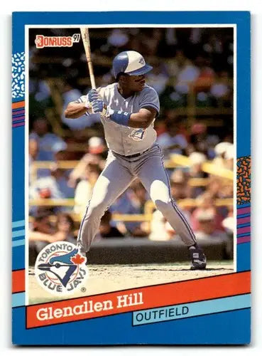 1991 Donruss #380 Glenallen Hill Toronto Blue Jays Baseball Cards EX ID:57712 - Baseball Card Single