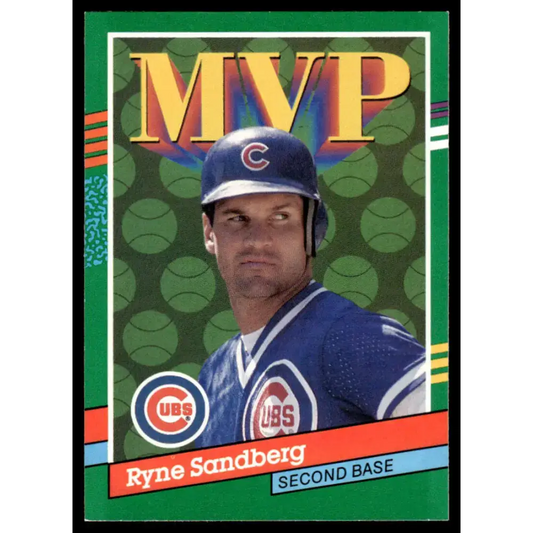 1991 Donruss #404 Ryne Sandberg EX Chicago Cubs Baseball Card - Baseball Card Single