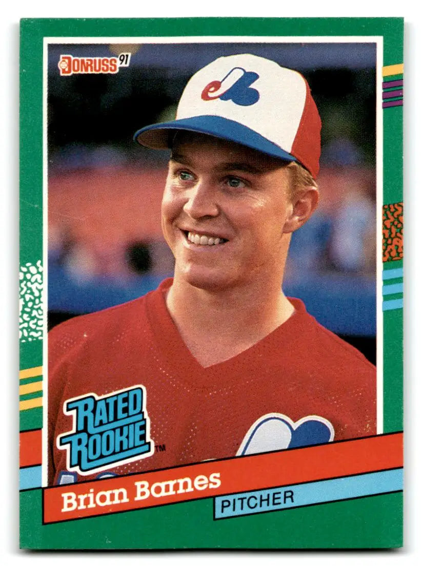 1991 Donruss #415b Brian Barnes - Baseball Card Single