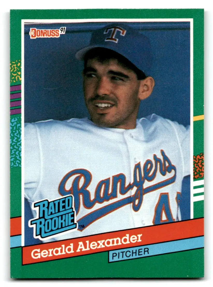 1991 Donruss #419b Gerald Alexander - Baseball Card Single