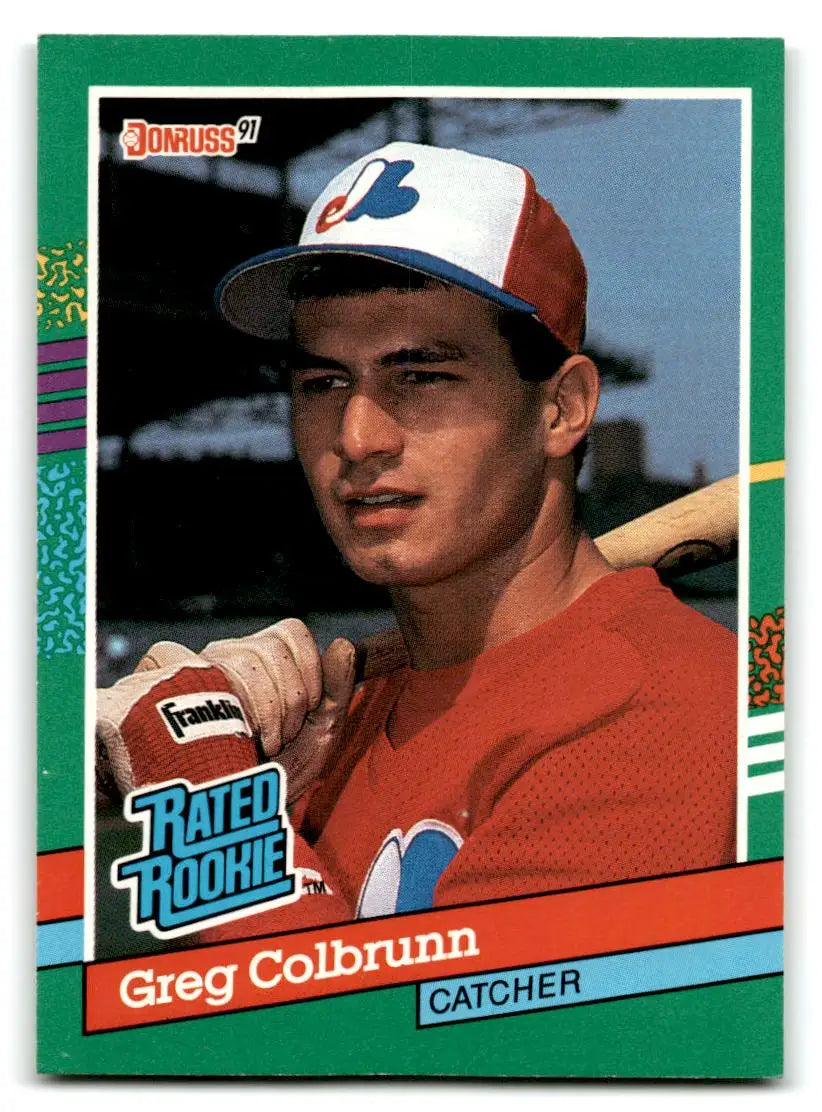 1991 Donruss #425b Greg Colbrunn - Baseball Card Single