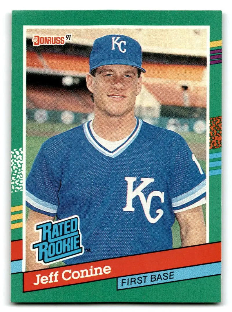 1991 Donruss #427a Jeff Conine - Baseball Card Single