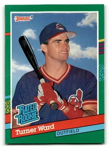 1991 Donruss #429 Turner Ward Cleveland Indians Baseball Cards NM Ne ID:61433 - Baseball Card Single