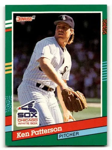 1991 Donruss #522 Ken Patterson Chicago White Sox Baseball Cards EX/ ID:57736 - Baseball Card Single