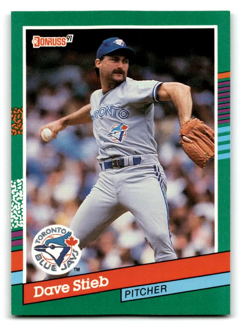 1991 Donruss #551b Dave Stieb - Baseball Card Single